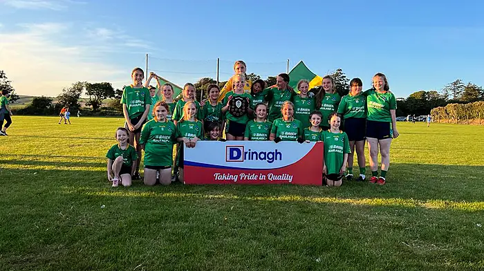 Historic triumph for Kilmacabea’s U12 girls' footballers  Image