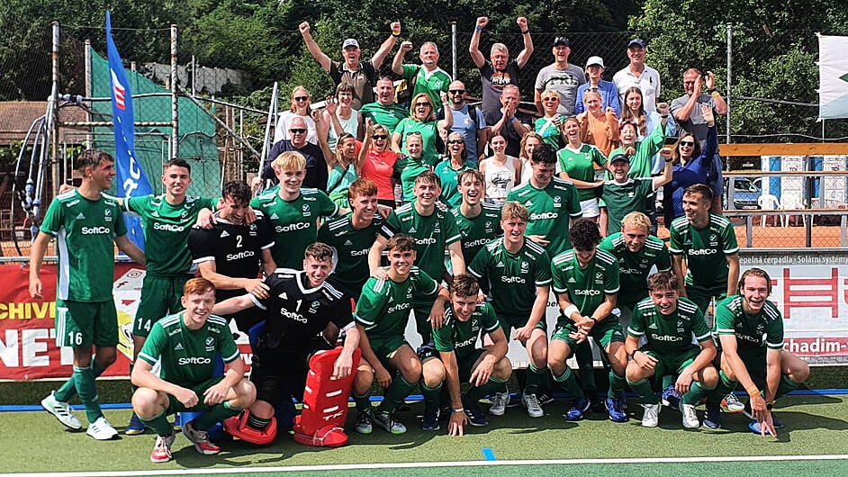 Collins and Perrott play part in Irish U21 hockey triumph Image