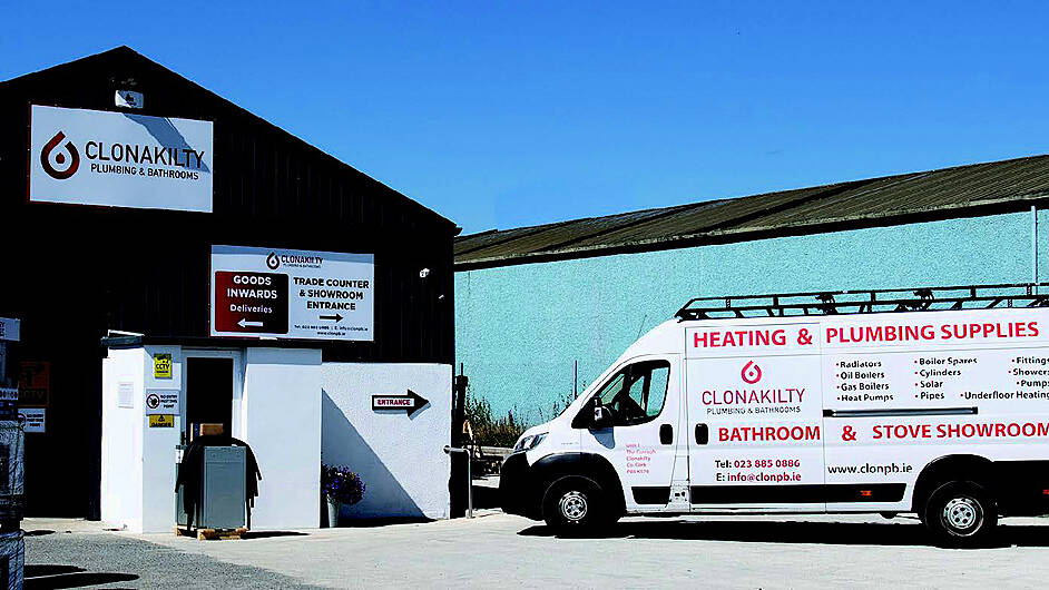 Clonakilty Plumbing and Bathrooms is now open at The Curragh Image