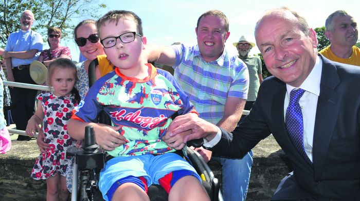 Taoiseach opens Leap’s new community park Image