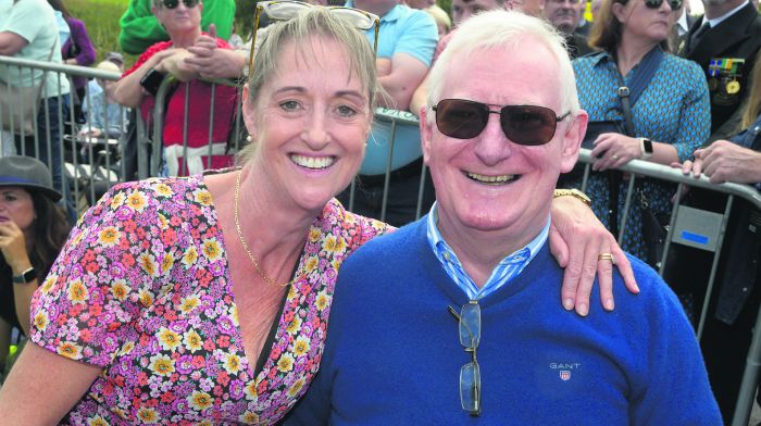 Helen Nyhan and Denis Fitzgerald from Kinsale were at Béal na Bláth. (Photo: Denis Boyle)