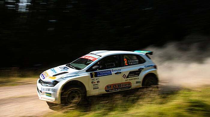 Keith Cronin's drive for five returns to tarmac in Wales Image