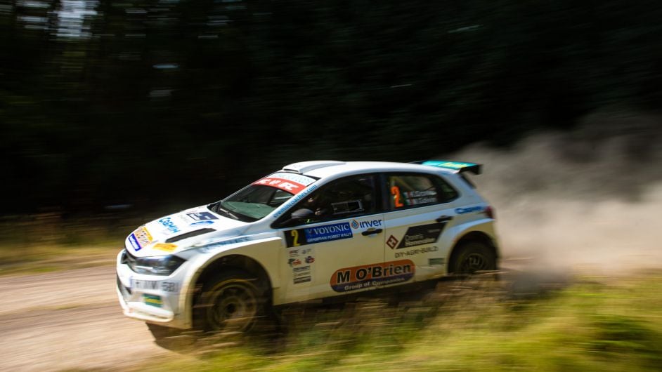 Keith Cronin's drive for five returns to tarmac in Wales Image