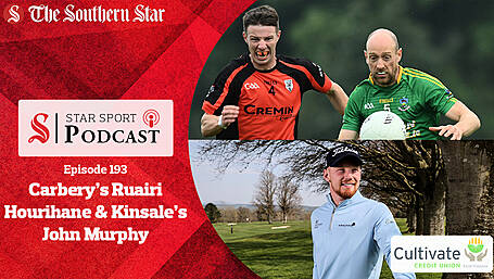 PODCAST: Carbery's Ruairi Hourihane on win over Duhallow | Kinsale golfer John Murphy talks life on tour | Man United beat Liverpool Image