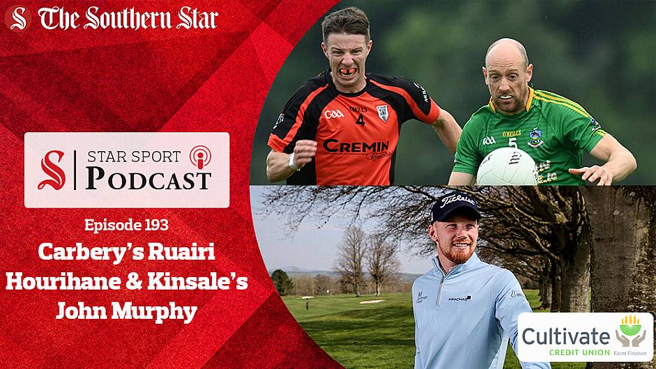 PODCAST: Carbery's Ruairi Hourihane on win over Duhallow | Kinsale golfer John Murphy talks life on tour | Man United beat Liverpool Image