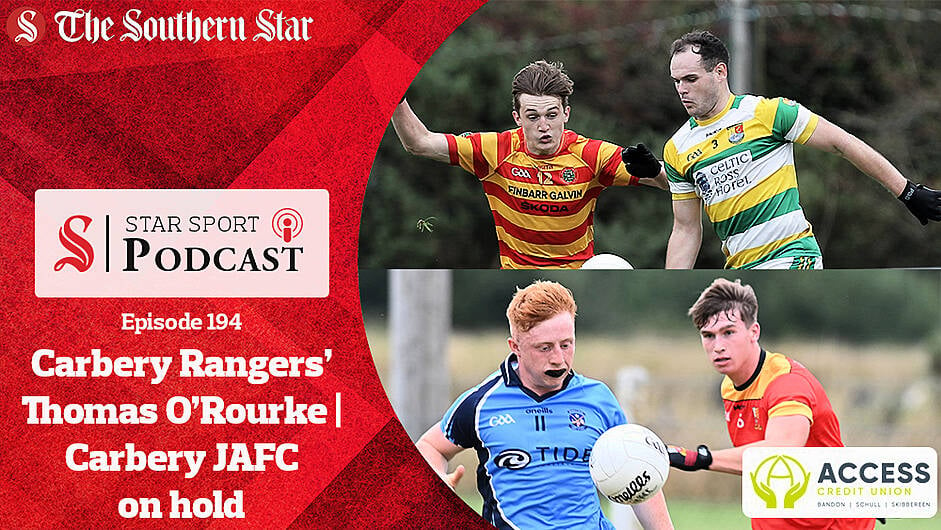 PODCAST: Carbery Rangers' Thomas O'Rourke interview | Why the Carbery JAFC was on hold Image