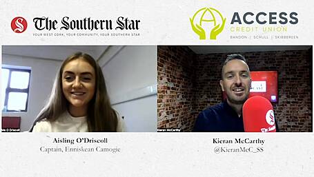 WATCH: Aisling O'Driscoll - Enniskeane camogie captain Image