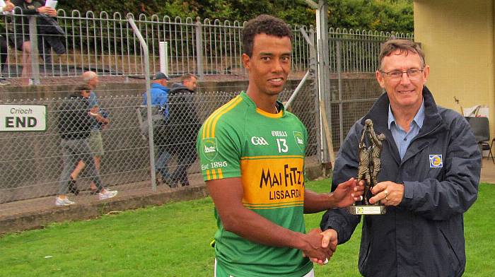 Brilliant Berhanu fires Kilmurry to Muskerry junior football title and promotion Image