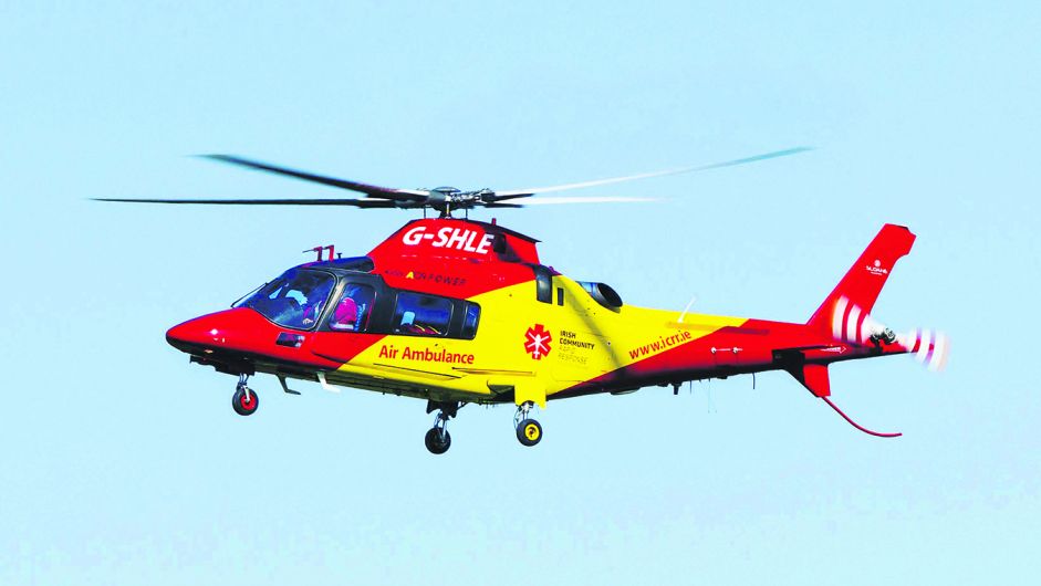 Windfarm firm is helping to fund the air ambulance Image
