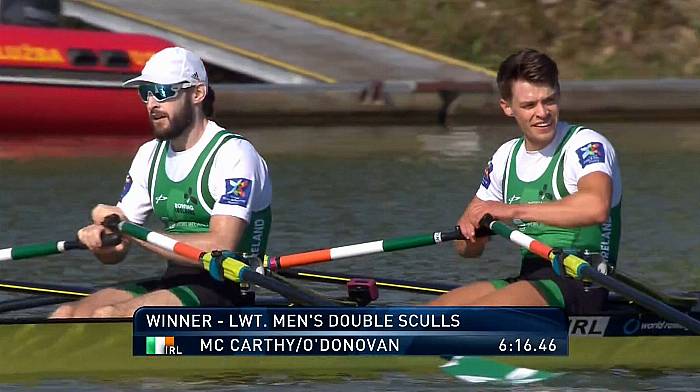 O'Donovan and McCarthy conquer the world, again! Image