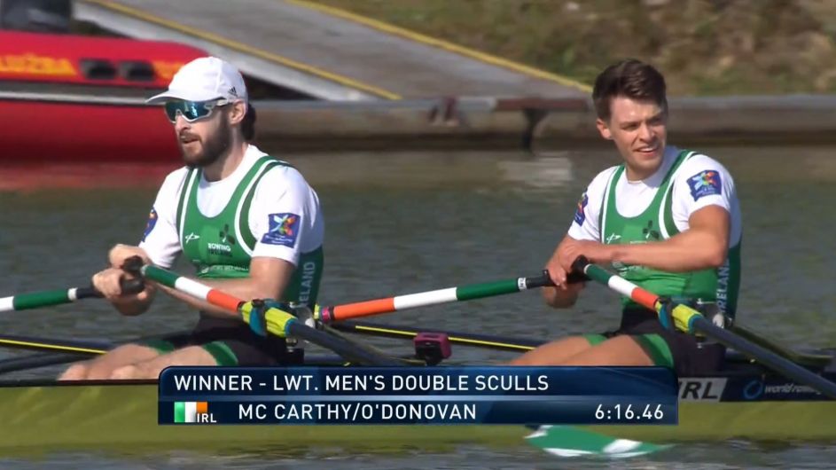 O'Donovan and McCarthy conquer the world, again! Image