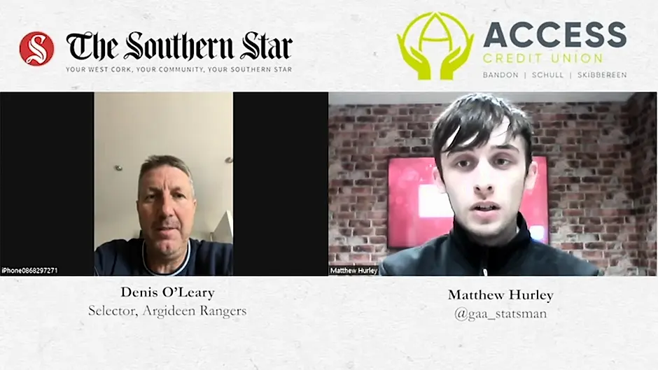 WATCH: Argideen Rangers selector Denis O'Leary ahead of Carbery JAFC Final Image