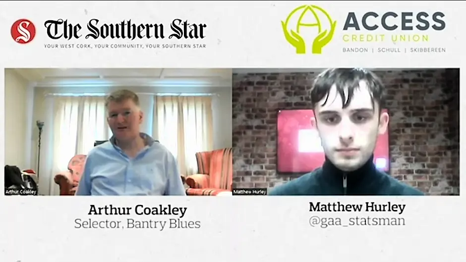 WATCH: Bantry Blues selector Arthur Coakley on crunch county semi-final Image