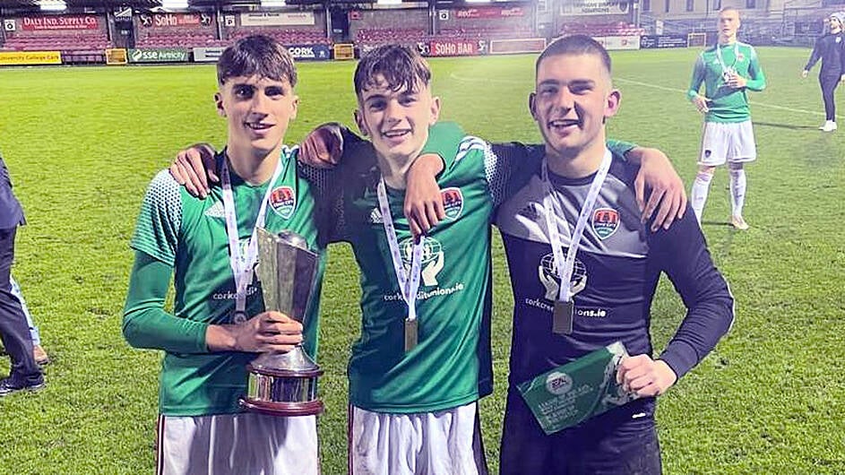 How three West Cork rising soccer stars played crucial roles in Cork City’s fantastic U17 Cup final victory Image