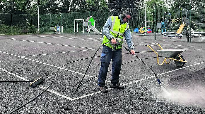 Town’s tennis court vandalised – just months after it got a major revamp Image