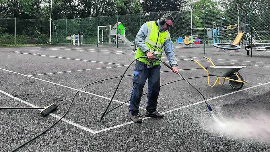 Town’s tennis court vandalised – just months after it got a major revamp Image