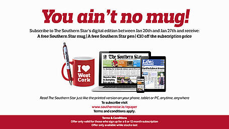 Subscribe to our ePaper and receive a FREE Southern Star mug Image