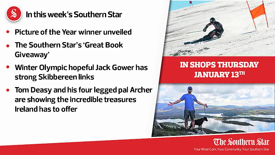 In this week's Southern Star: Picture of the Year winner unveiled, The Southern Star's 'Great Book Giveaway' & Winter Olympic hopeful Jack Gower has strong Skibbereen links Image