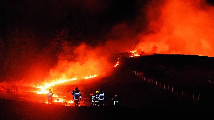 Property could be at risk from gorse fires Image