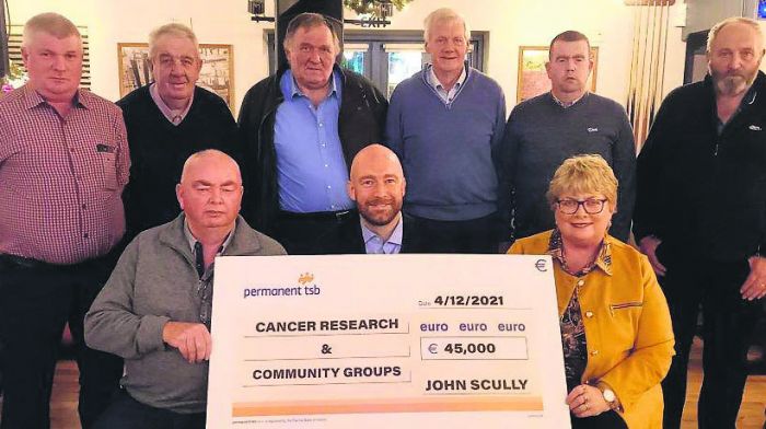 Caheragh Threshing presents funds to Breakthrough Cancer Research Image