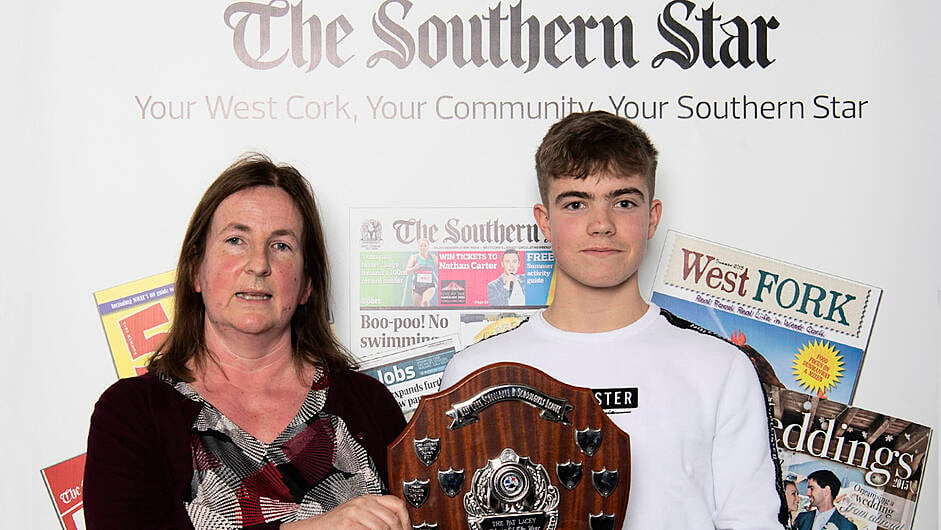 Oh Danny boy! O'Donovan crowned West Cork's top young soccer star Image