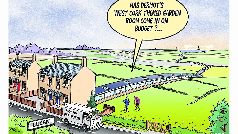 If Covid-19 is almost gone, can Dermot Bannon be far behind? Image