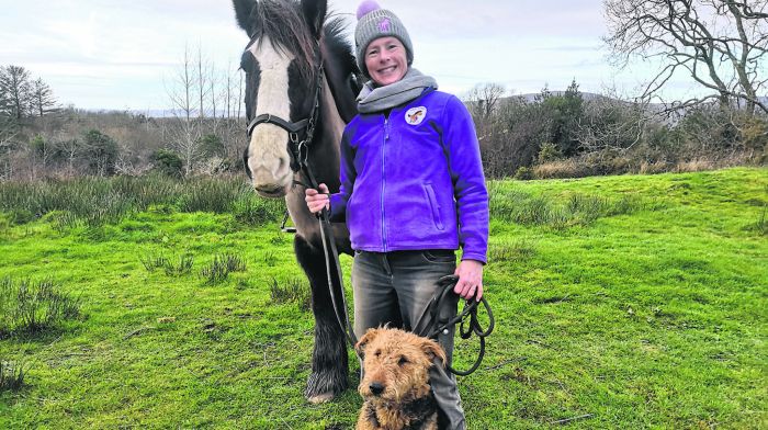 Sandra, Flora and Trudi ready to take on Beara Breifne Way Image