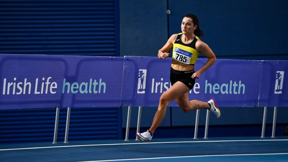 WATCH: Gold-en weekend for West Cork's top athletes at Irish indoor championships Image