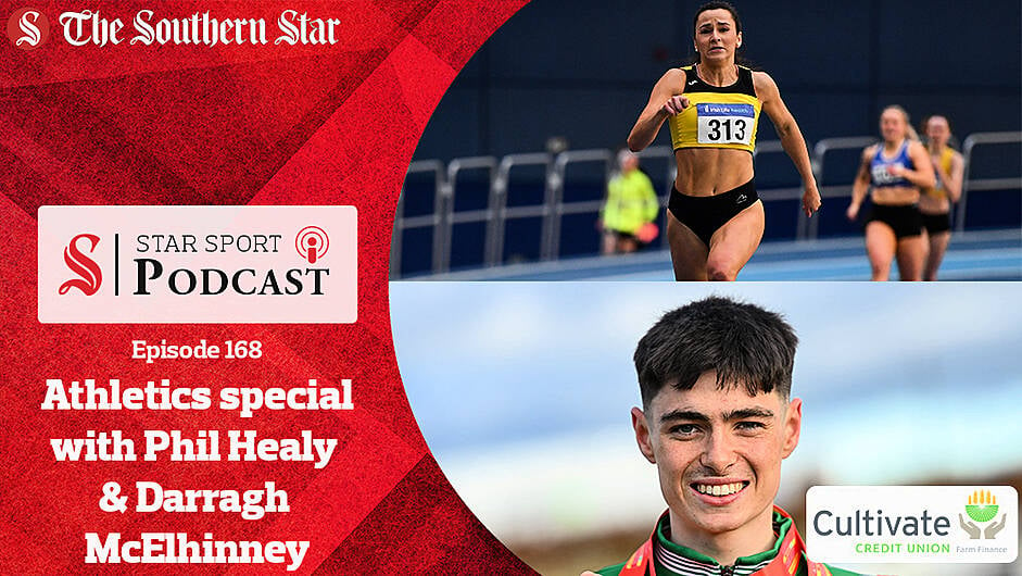 PODCAST: Athletics' special with Phil Healy & Darragh McElhinney on the National Indoor Senior Championships Image