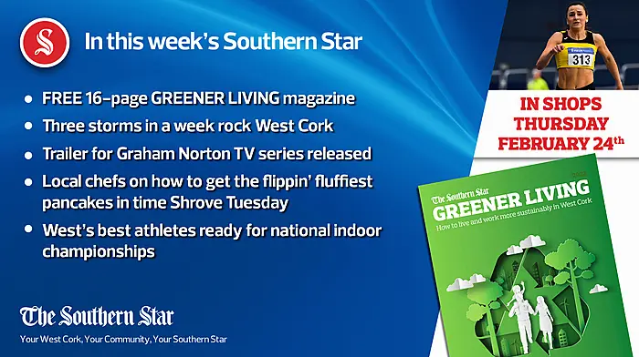 In this week's Southern Star: FREE 16-page GREENER LIVING magazine, local chefs on how to get the flippin' fluffiest pancakes & West's best athletes ready for national indoor championships Image