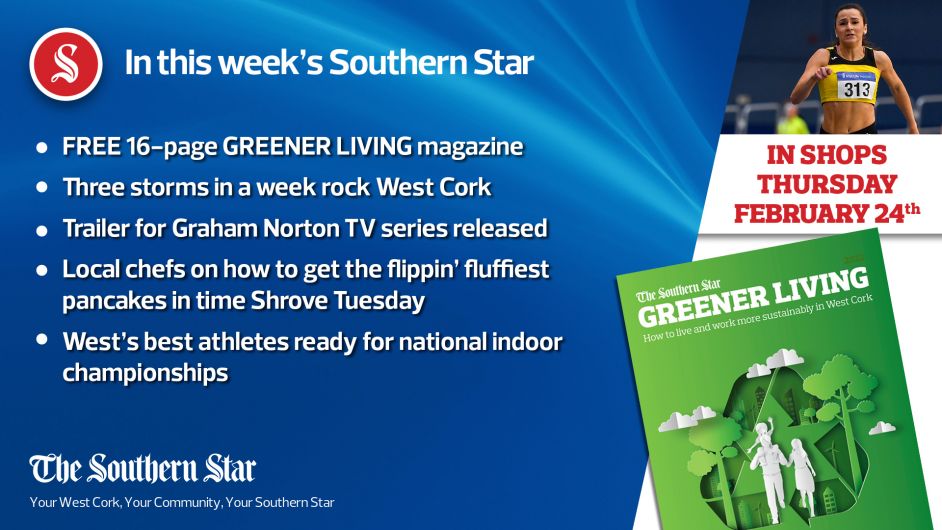 In this week's Southern Star: FREE 16-page GREENER LIVING magazine, local chefs on how to get the flippin' fluffiest pancakes & West's best athletes ready for national indoor championships Image