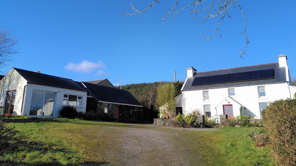 Tig na Wig is effectively three buildings on a single site: the main house, a guest cottage and a charmingly restored stone barn.