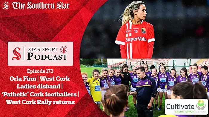 PODCAST: Orla Finn on Cork's league campaign, West Cork Ladies disbanded, the West Cork Rally returns and 'pathetic' Cork footballers lose again Image