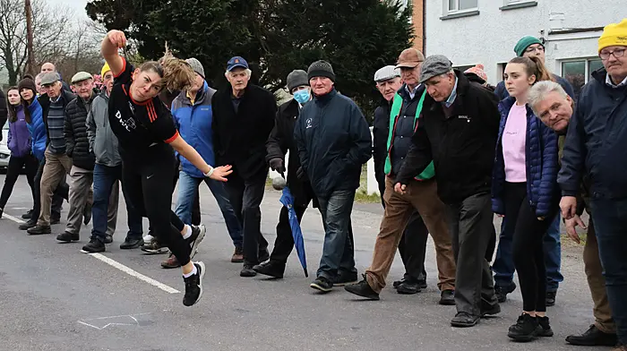 O’Sullivan and Coppinger win feature doubles at the Dowtcha Boy road bowling festival in Skibbereen Image
