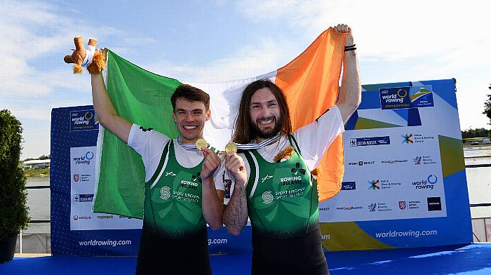 Skibb duo Paul and Fintan shortlisted for World Rowing Men’s Crew of the Year award Image