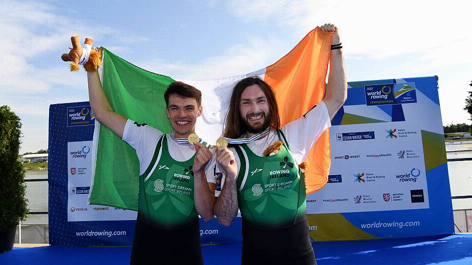 Skibb duo Paul and Fintan shortlisted for World Rowing Men’s Crew of the Year award Image