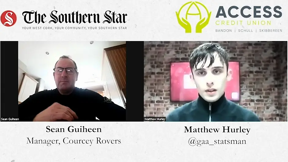 WATCH: Courcey Rovers manager Seán Guiheen ahead of county final Image