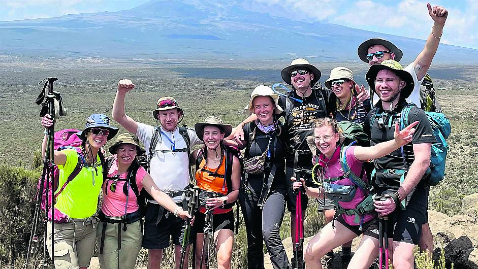 West Cork buddies scale Kilimanjaro for charity Image