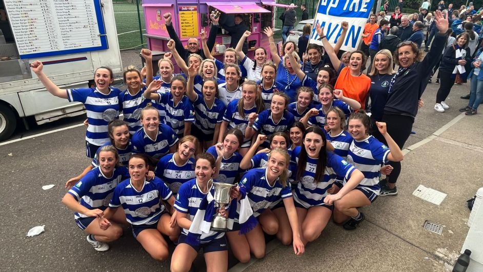 Castlehaven ladies are heading to the senior ranks after clinching county intermediate title Image