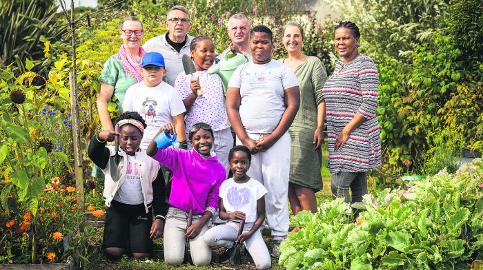 Direct provision garden gets boost Image