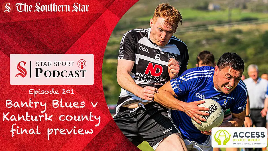 PODCAST: Bantry Blues v Kanturk county final preview with Kevin Harrington Image