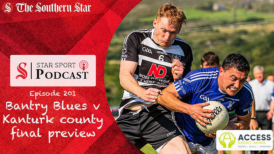 PODCAST: Bantry Blues v Kanturk county final preview with Kevin Harrington Image