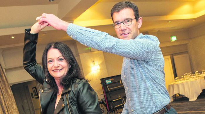 Nicola Foran and Denis Crowley from Kinsale at the launch of Strictly Dancing.