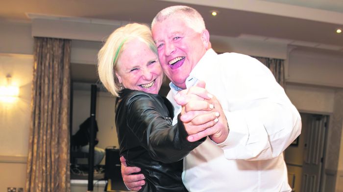 Una Crosbie and John O’Mahony from Kinsale pictured at the launch of Strictly Dancing in aid of the Kinsale Friary Renovation Fund.