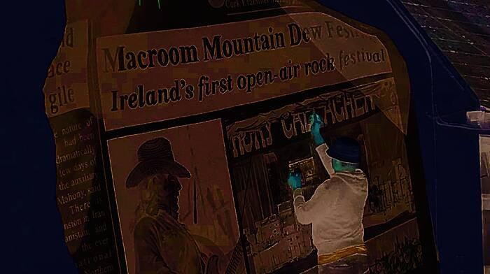 Mural remembers Mountain Dew festival in Macroom Image