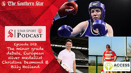 PODCAST: Joe Blake on threat facing Beara clubs | European silver medallist Christina Desmond | Billy Holland on West Cork's Munster contingent Image