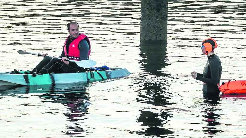 Róisín swims Bantry to Glengarriff to honour mum Image