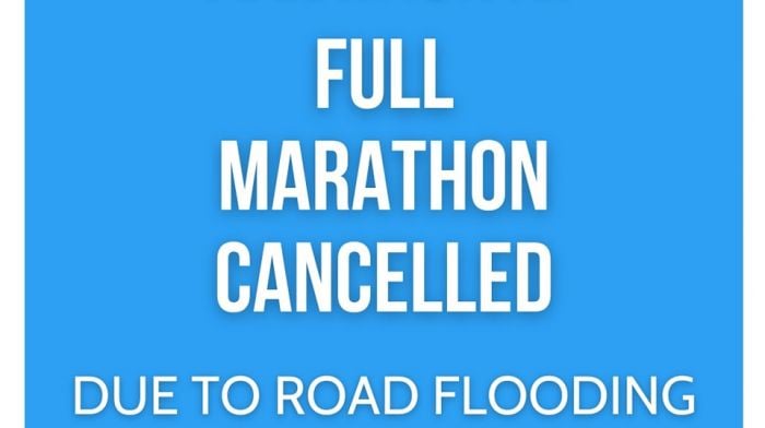 Clonakilty Waterfront Marathon postponed due to road flooding Image