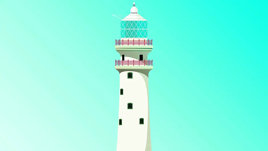 Bert’s three-year lighthouse project is inspired by his fellow Belgian Tintin Image