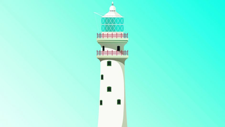 Bert’s three-year lighthouse project is inspired by his fellow Belgian Tintin Image